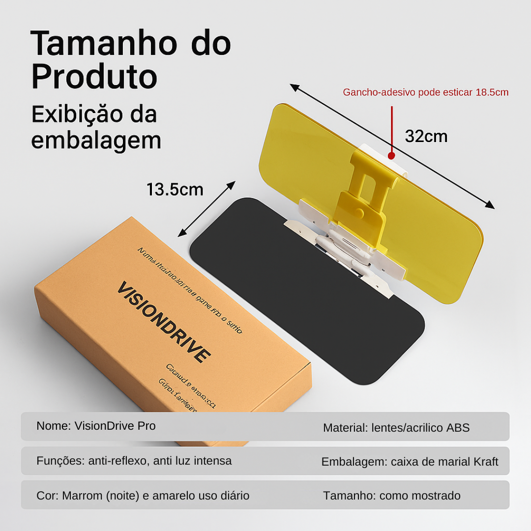VisionDrive Pro — Sua Visão Protegida Dia e Noite ao Volante
