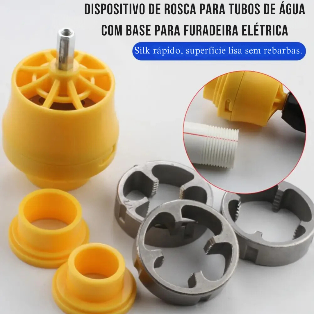 Kit ProRosca - Matrizes para Rosca em Tubos de PVC e Plástico