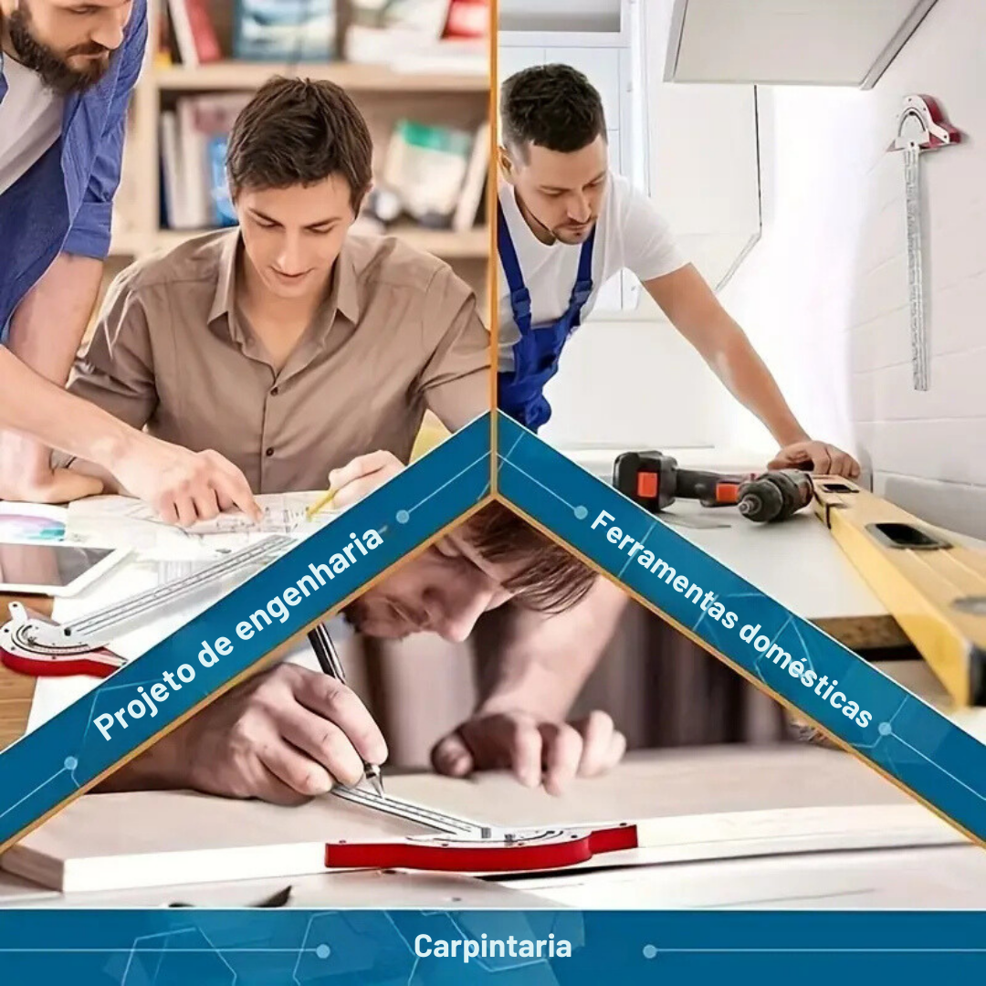 Régua ProMedida - A Ferramenta de Precisão para Seus Projetos de Carpintaria!