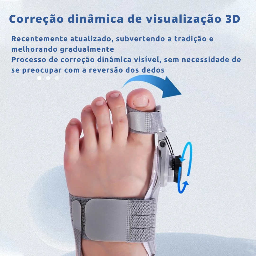 ComfortStep - Suporte de alívio para joanete
