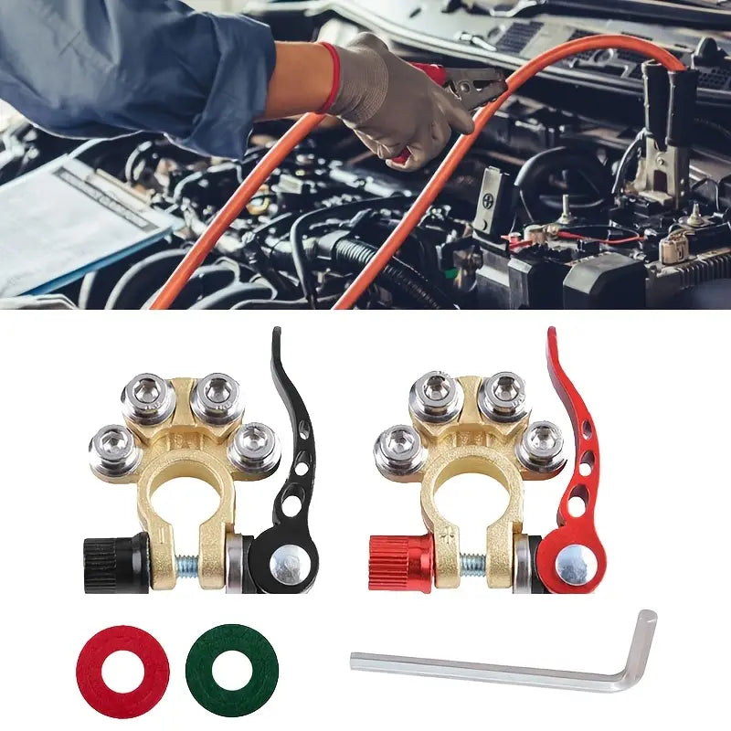 QuickVolt Connect - Conexão Rápida e Segura para Sua Bateria de Carro!