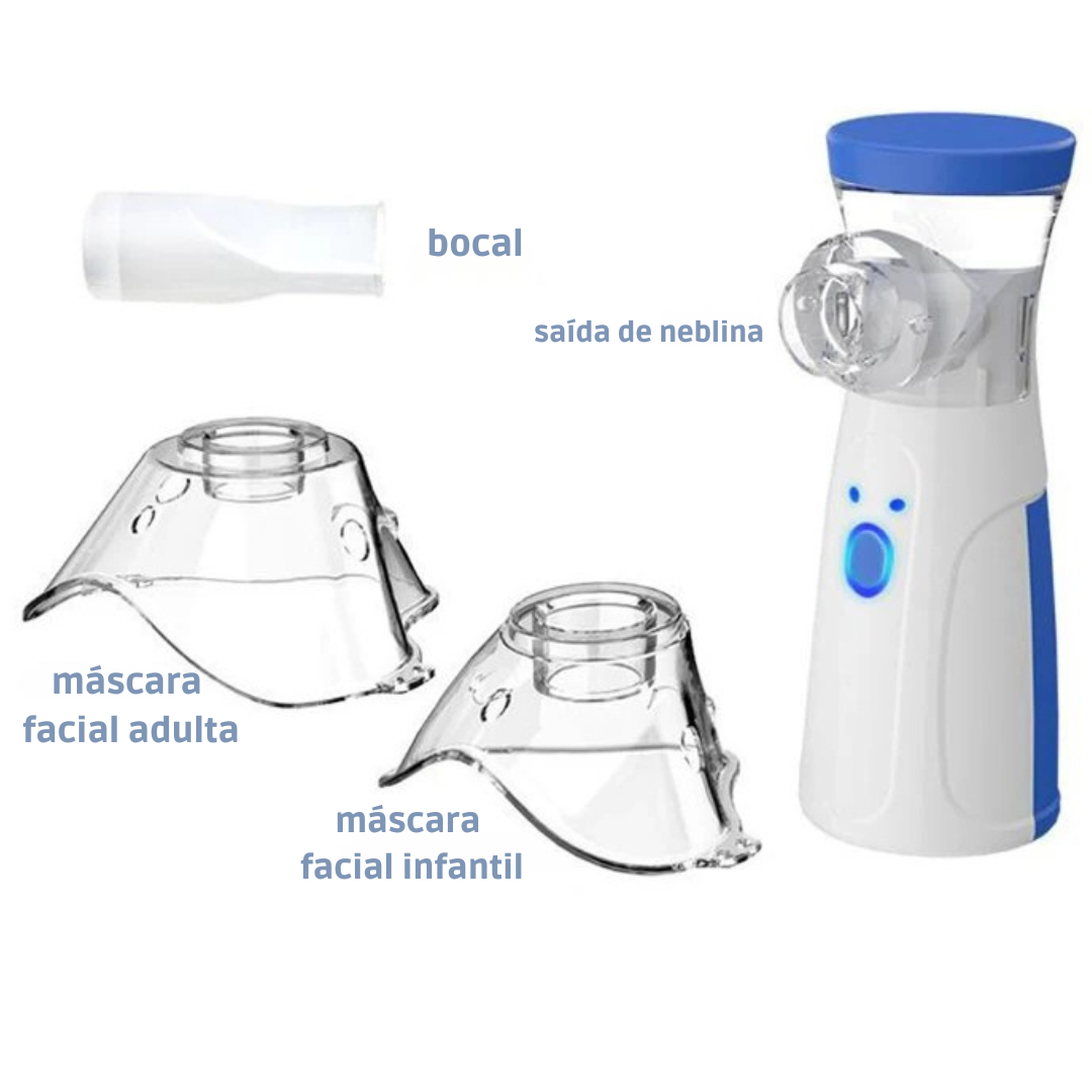 Nebulizador Automático Portátil Autoclean: Respire Melhor, Viva Melhor