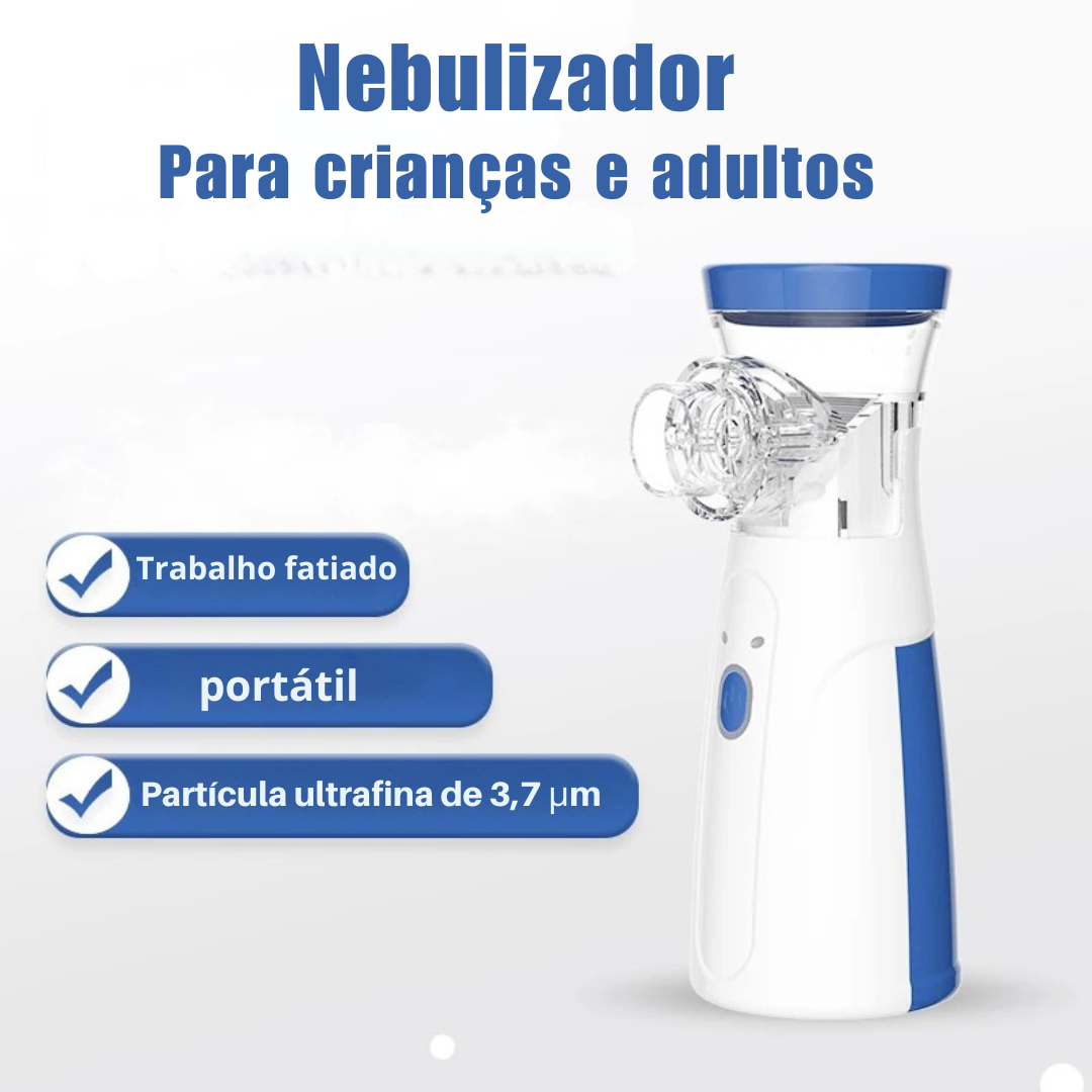 Nebulizador Automático Portátil Autoclean: Respire Melhor, Viva Melhor