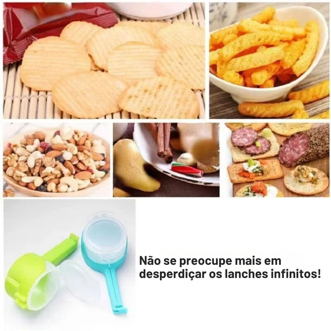 FreshClip – O Clipe que Mantém Seus Alimentos Frescos e Organizados