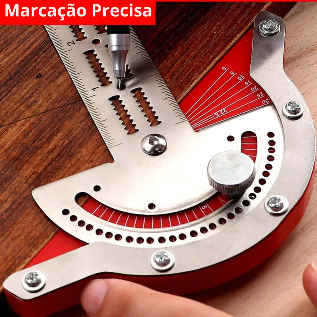 Régua ProMedida - A Ferramenta de Precisão para Seus Projetos de Carpintaria!