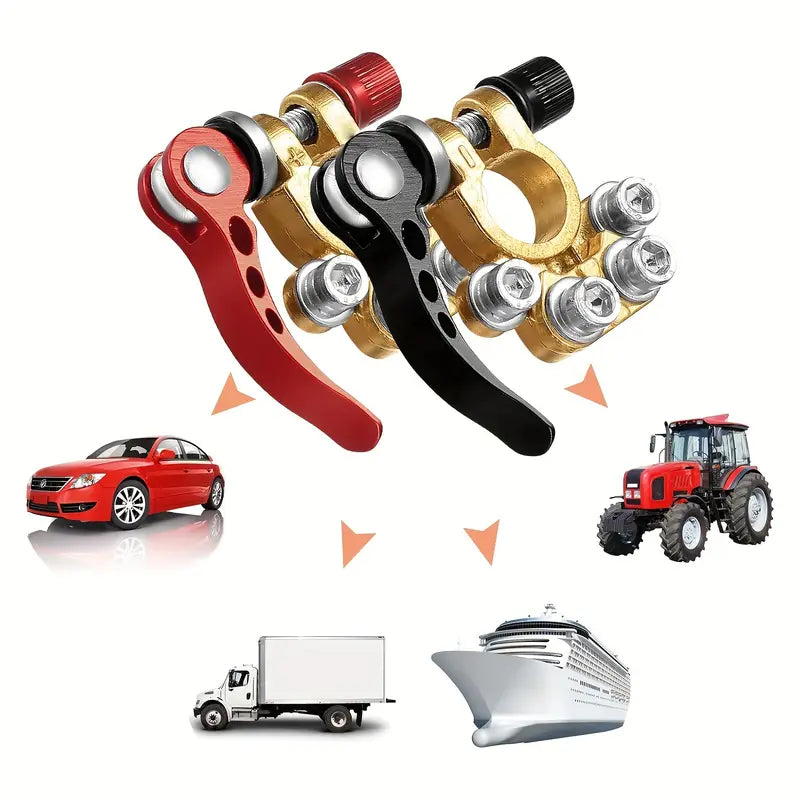 QuickVolt Connect - Conexão Rápida e Segura para Sua Bateria de Carro!