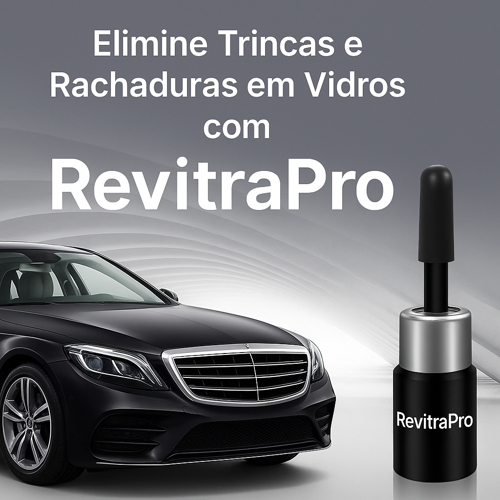 Revitra Pro - Elimine Trincas e Rachaduras em Vidros com