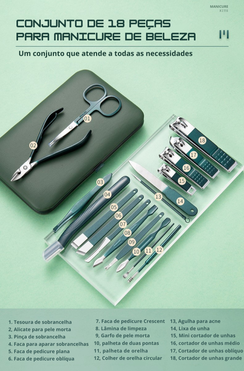 LuxuryCare - Kit Premium para Cuidados Pessoais