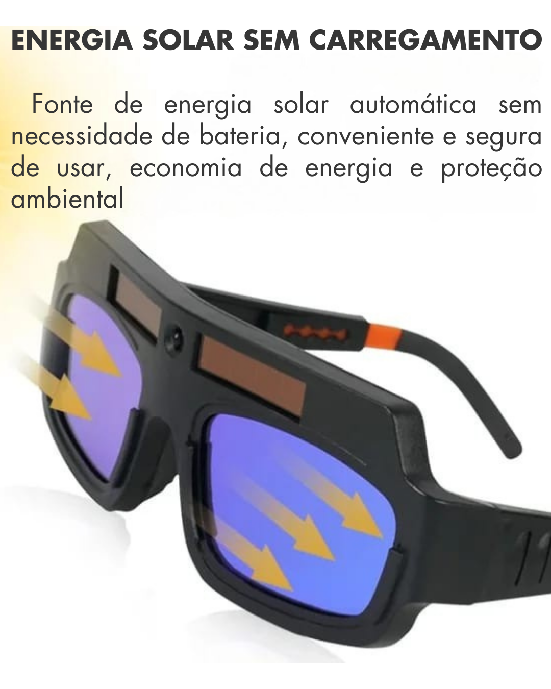AutoShade Pro – Óculos de Soldagem com Escurecimento Automático Solar