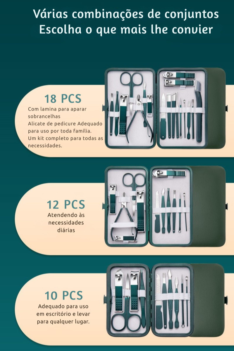 LuxuryCare - Kit Premium para Cuidados Pessoais