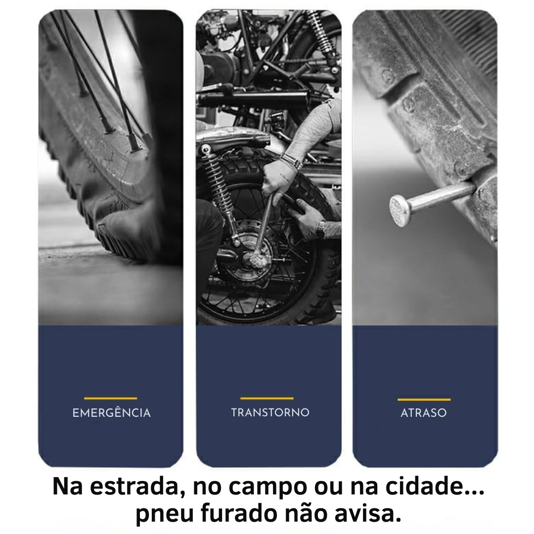 Patchs de Reparo FexLar – A Solução Rápida e Segura para Furos em Pneus