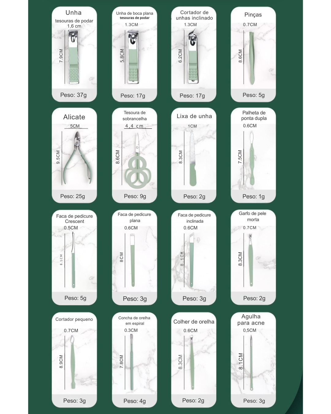 EleganceSet - Kit Completo para Cuidados com Mãos e Pés
