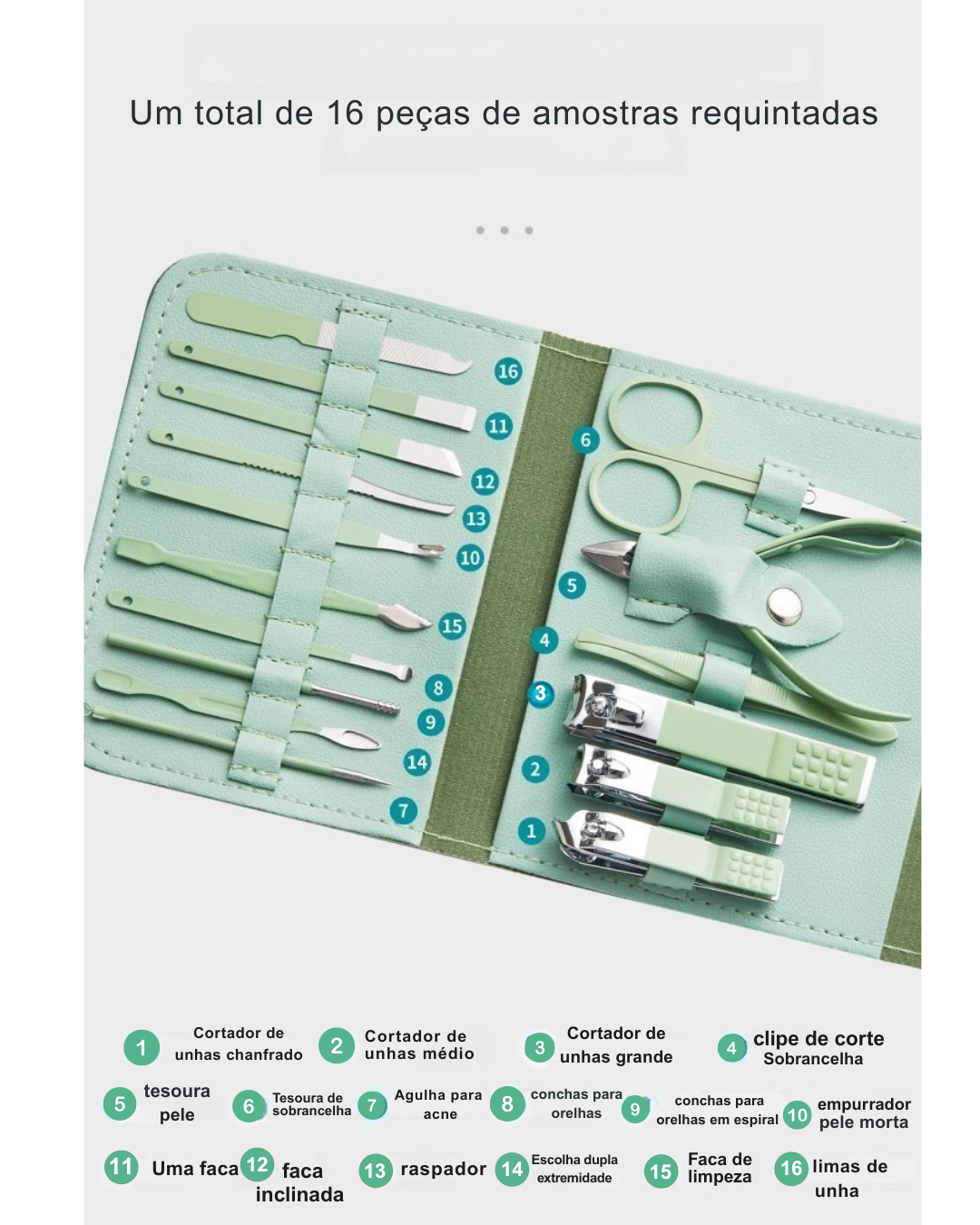 EleganceSet - Kit Completo para Cuidados com Mãos e Pés