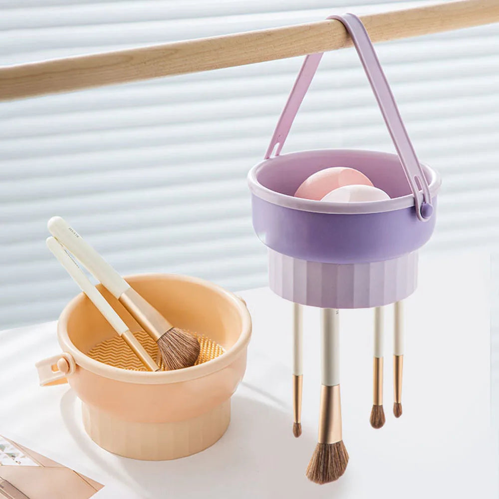 Cleansing Box Silicone para Pincéis e Esponjas