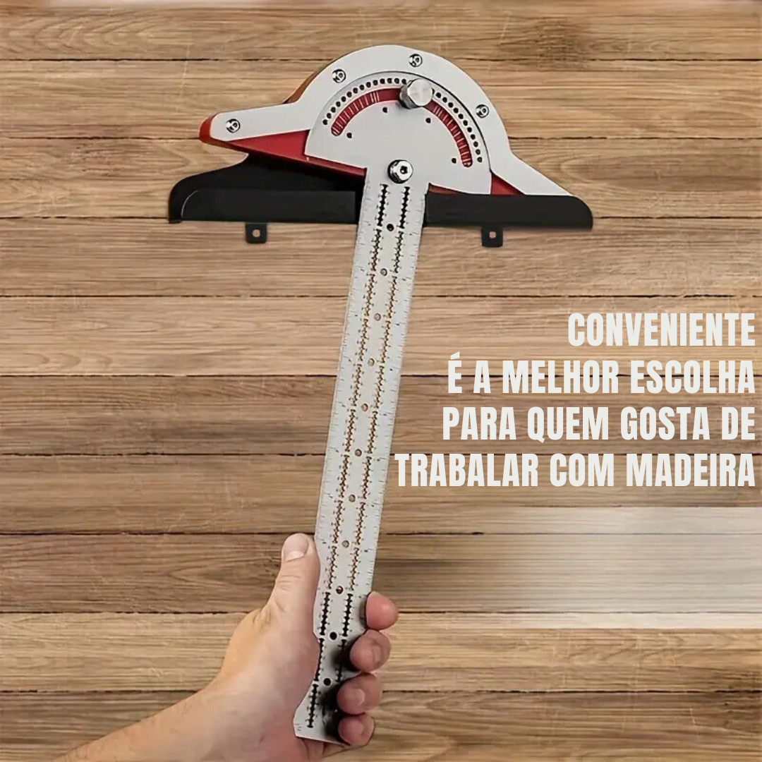 Régua ProMedida - A Ferramenta de Precisão para Seus Projetos de Carpintaria!