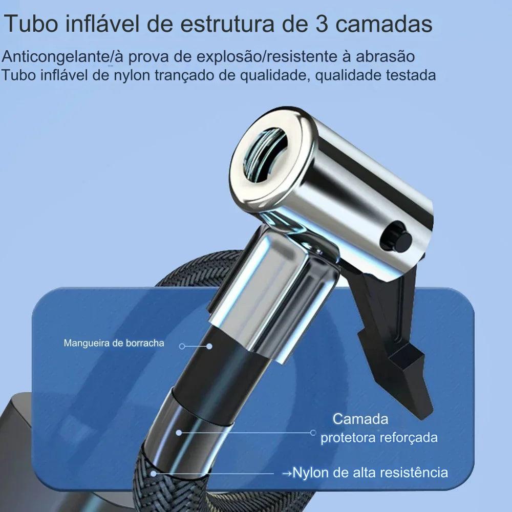 AirBoost Max – Inflador Sem Fio para Pneus e Bolas