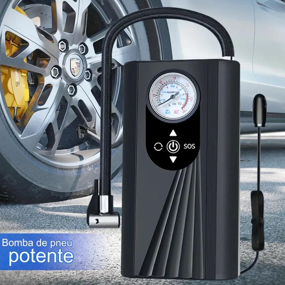 AirBoost Max – Inflador Sem Fio para Pneus e Bolas