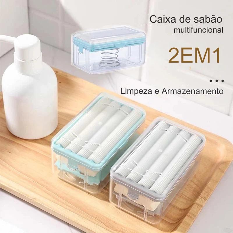 Porta sabão ou sabonete com drenagem