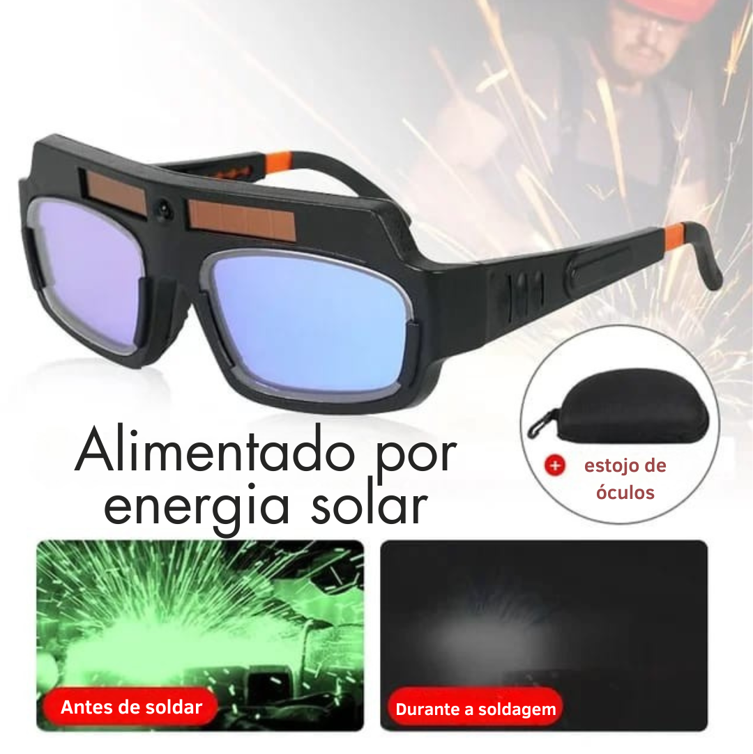 AutoShade Pro – Óculos de Soldagem com Escurecimento Automático Solar