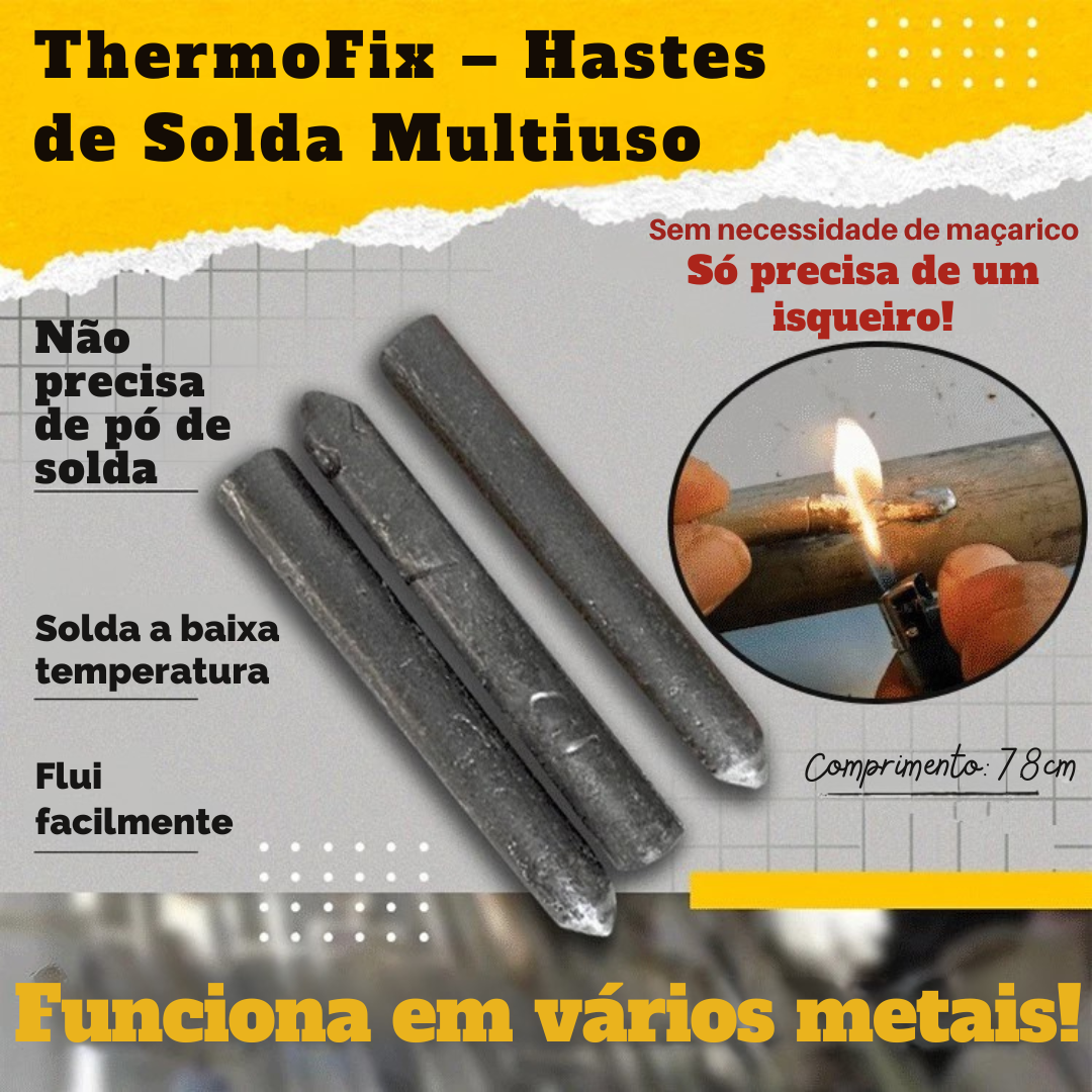 ThermoFix – Hastes de Solda Multiuso