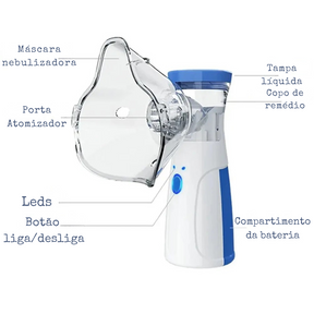 Nebulizador Automático Portátil Autoclean: Respire Melhor, Viva Melhor