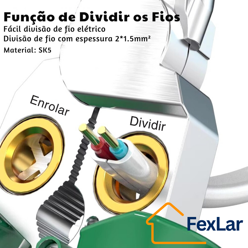 Alicate PowerFlex 8 em 1