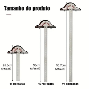 Régua ProMedida - A Ferramenta de Precisão para Seus Projetos de Carpintaria!