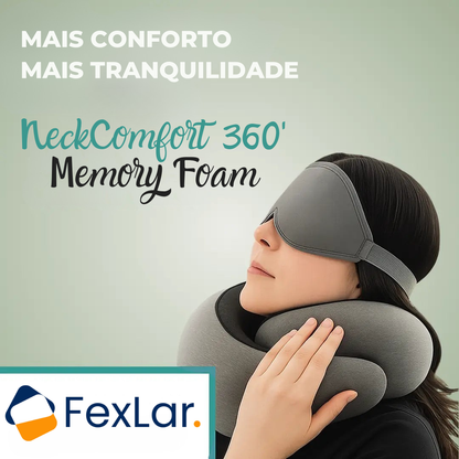 NeckComfort 360 — Apoio Cervical com Memory Foam
