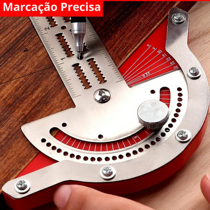 Régua ProMedida - A Ferramenta de Precisão para Seus Projetos de Carpintaria!