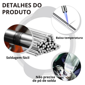 FexMetal Pro – Bastões de Solda Premium