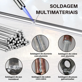 FexMetal Pro – Bastões de Solda Premium