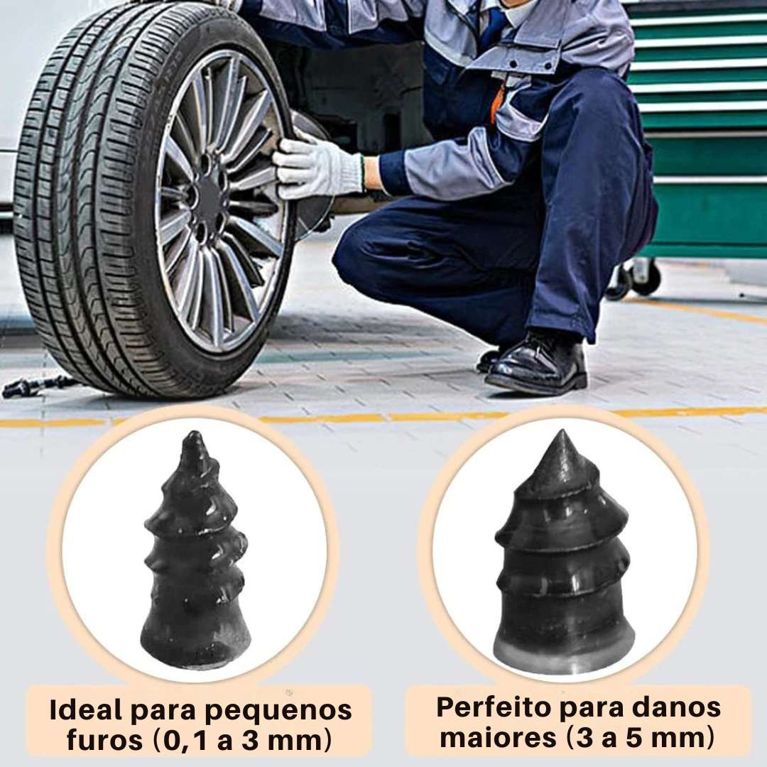 Patchs de Reparo FexLar – A Solução Rápida e Segura para Furos em Pneus