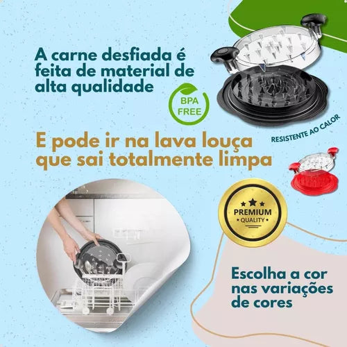 Desfiador de Carnes FexLar – Praticidade e Eficácia em Cada Gosto