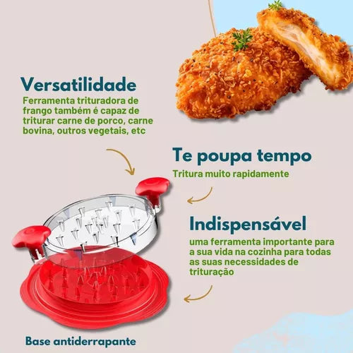 Desfiador de Carnes FexLar – Praticidade e Eficácia em Cada Gosto