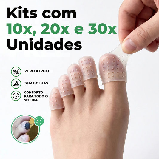 StepEase — Protetores Flexíveis para os Dedos dos Pés