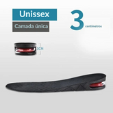 LiftStep – Palmilhas Ajustáveis de Elevação e Conforto