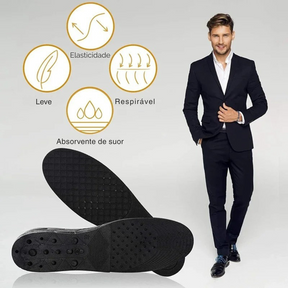 LiftStep – Palmilhas Ajustáveis de Elevação e Conforto
