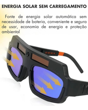 AutoShade Pro – Óculos de Soldagem com Escurecimento Automático Solar