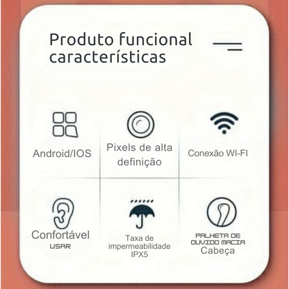 OtoClear Vision – Tecnologia Inteligente para Limpeza e Cuidados Auditivos