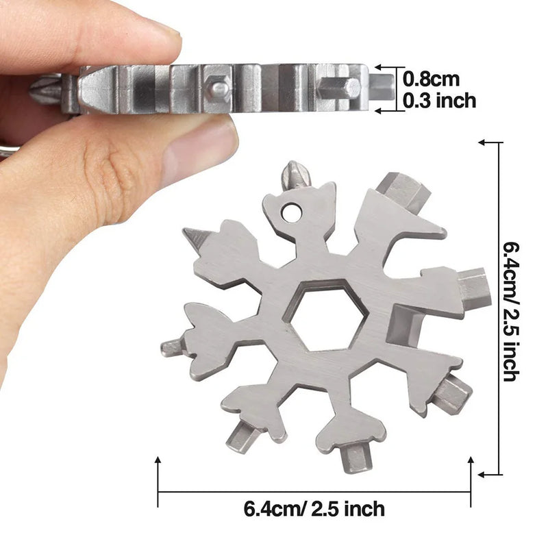 Chave Multifuncional Snowflake Pro 18 em 1