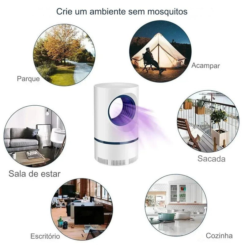 MosquitoGuard Light - lâmpada repelente para mosquitos