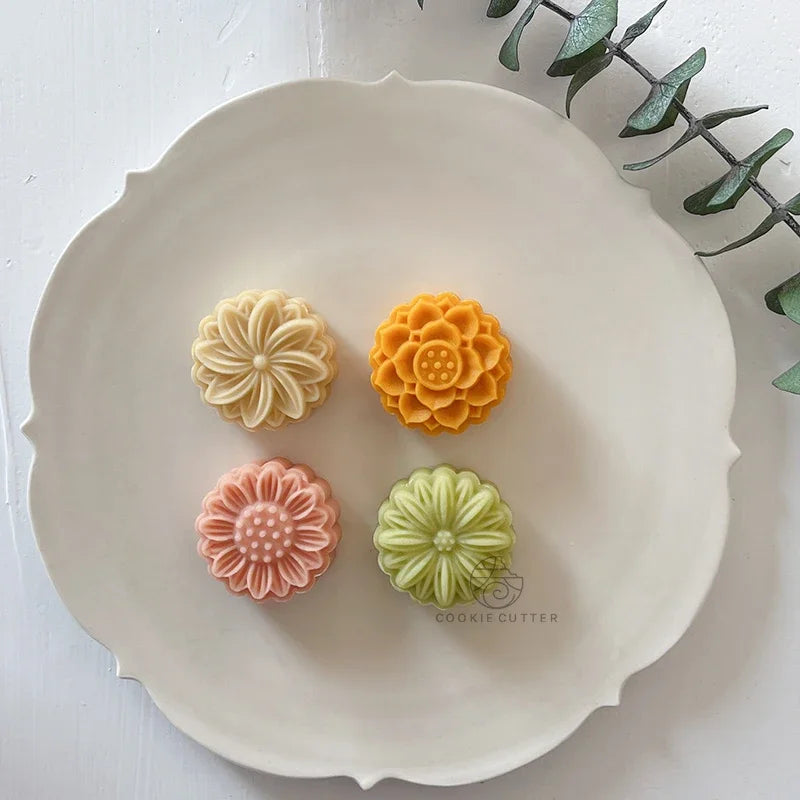 Molde Mini Flower para Bolos e Cookies