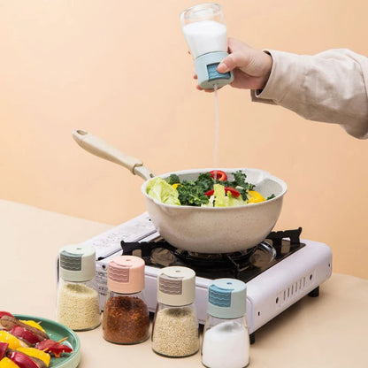 Frasco de Vidro para Temperos FexLar – Vedação Hermética e Dosagem Fácil