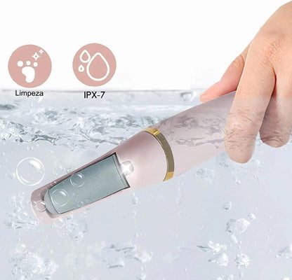 Lixa de Pé Elétrica com Tecnologia Avançada - Recarregável e Versátil