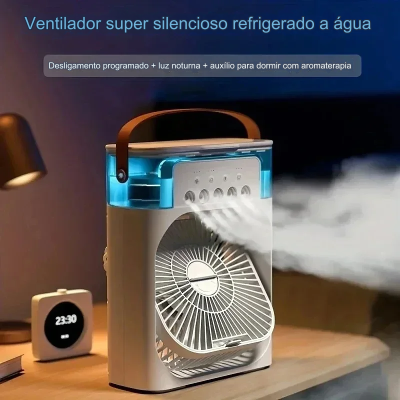 ClimaFlex Multi-Function Ar Condicionado doméstico pequeno Umidificador portátil