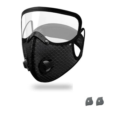 VisionGuard Pro - Máscara de Proteção 2 em 1 com Óculos Integrados