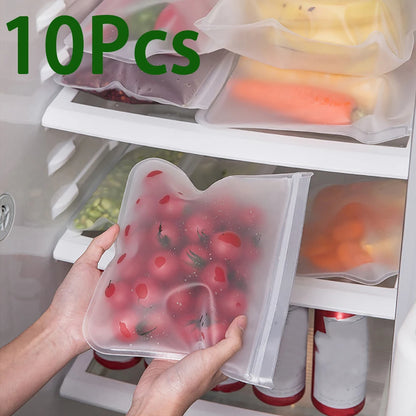EcoZip FoodSaver - Armazenamento Seguro e Sustentável para Seus Alimentos!