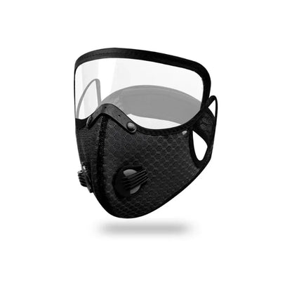 VisionGuard Pro - Máscara de Proteção 2 em 1 com Óculos Integrados