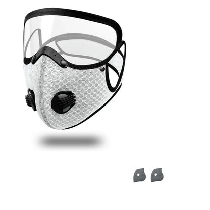 VisionGuard Pro - Máscara de Proteção 2 em 1 com Óculos Integrados