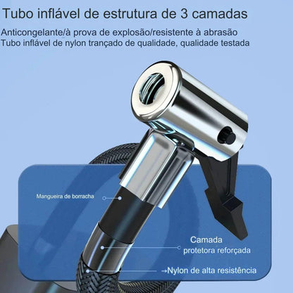 AirBoost Max – Inflador Sem Fio para Pneus e Bolas